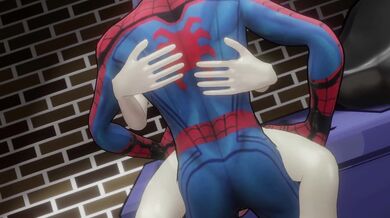 Lucina Gets a Webbing from Spider-Man