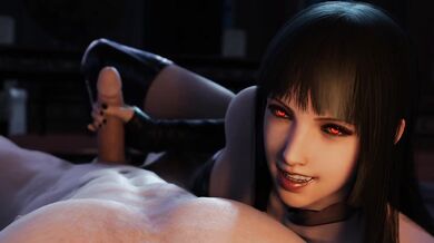 The Vampire's Kinky Treat: A Blood-Thirsty Lesbian Romp with a Willing Victim