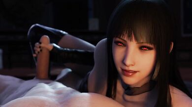 The Vampire's Kinky Treat: A Blood-Thirsty Lesbian Romp with a Willing Victim