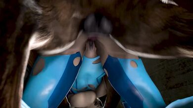 Bitchy Pup Playtime with Samus in Vice-land [NSFW]