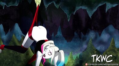 Harley Quinn's Tight Vagina Stretched and Slippery Anal Adventures