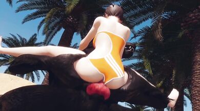 Unleashing the Beasts of Overwatch in Hardcore Monster Vagina Sex