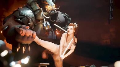 Unleashing the Beasts of Overwatch in Hardcore Monster Vagina Sex