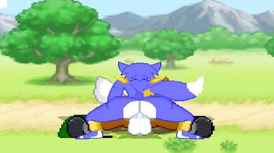 MUGEN - A Tail of Krystal's Interspecies Orgy with Fox, Falco, and Herself