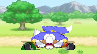 MUGEN - A Tail of Krystal's Interspecies Orgy with Fox, Falco, and Herself
