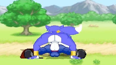 MUGEN - A Tail of Krystal's Interspecies Orgy with Fox, Falco, and Herself