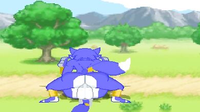 MUGEN - A Tail of Krystal's Interspecies Orgy with Fox, Falco, and Herself