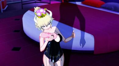 Bowsette's Anal Intrusion: A Super Mario XXX Parody