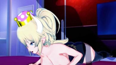 Bowsette's Anal Intrusion: A Super Mario XXX Parody