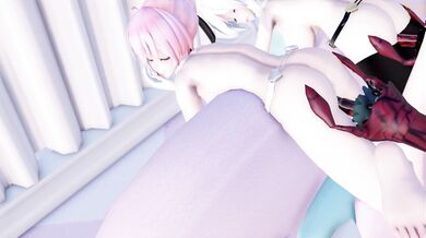 Buggy Bedroom Bondage (Interspecies MMD)