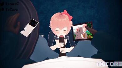 Big Boobed Sayori Gets Banged by All the Monsters in 'Doki Doki Literature Club' [TxCore]