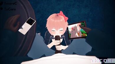 Big Boobed Sayori Gets Banged by All the Monsters in 'Doki Doki Literature Club' [TxCore]