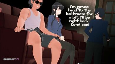 The Moaning of Komi-san While Getting NTR'd