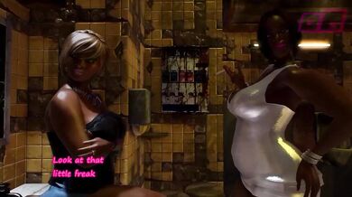 White Guy's Huge Cock Stretches Her Tight Pussy Wide Open (Part 1)