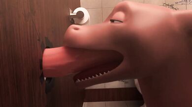 Sneaky Fuckfest in the Loo [Crittermatic]