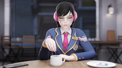 [4K] D.Va's Blacked Aphy3d Coffee Break