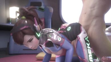 D.Va's Canine Companion Goes for a Wild Ride in 'Doggy Style'