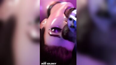 Brigitte's throat fucked by dicks