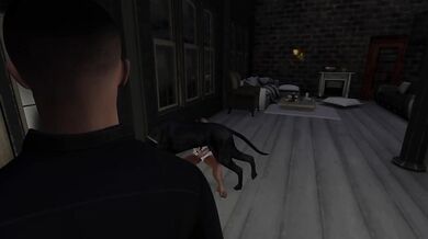 My boyfriend watches as I take it from both ends with our horny guest!