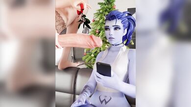 Widow and Tracer's Lewd Christmas Shenanigans