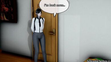 Rika's Futanari Lifestyle in the Big City