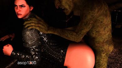 Goblin's Anal Assault on Yennefer