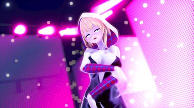 Sexy Spider Dance - Hot Gwen's Web Seduction [BRA]