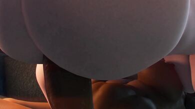 Symmetra's Big Cock Gets Ridden by Mei [Radroachhd]