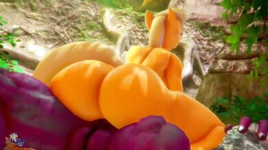 Hooves in Heat: Applejack and Spike's Forbidden Love Affair