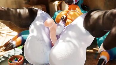 Fur-ry Fuck Fest with Kass and her [snips456fur]