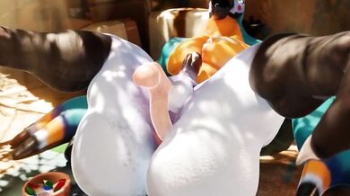 Fur-ry Fuck Fest with Kass and her [snips456fur]