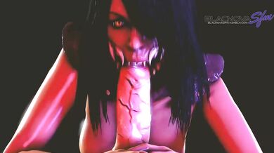 Mileena's Throbbing Love Chamber - An Intense Deepthroating Adventure