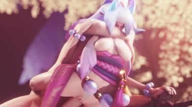 League of Lust - Syndra's Sizzling Escapades in 3D!