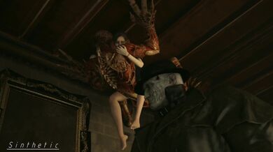 Naughty Nemesis in Resident Evil XOXO