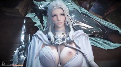 Slutty Anastasia Gets Nailed by a Tentacled Monster with an Enormous Dick