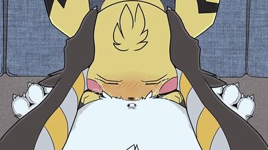 Furious Fuck Fest: Luxray's Anal Attempts on Pikachu [talentlesshack]