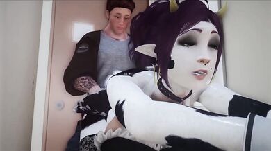 Fuhree's Bovine Origins 4 - The Crush, featuring horny heifers Beverly and Kevin in a barnyard bangfest.