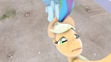 Double the Fun with Applejack and Rainbow Dash in 'Neo Sparkle's' Latest Hentai Masterpiece!