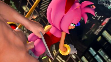 Amy's Explosive Orgasmic Sexcapade with Knuckles