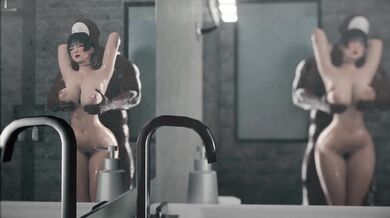 Naughty Nyotengu Gets Wet and Wild in the Shower [Ultra HD]