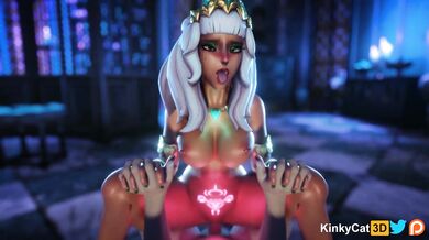 Kinkycat3D's Qiyana Gets Ready for NNN with a Steamy Prep Session