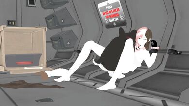 Two Anime Sluts Fuck Like Crazy in 'Zwei Neo of the Sexing'!