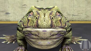 Froggy's Feast: A Hungry Amphibian's Appetite is Satiated in Unconventional Ways