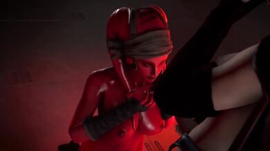 Dark Futa Rey Tortures Captive in BDSM Dungeon