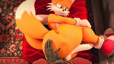 Futa Tails Banged By His Own Creation