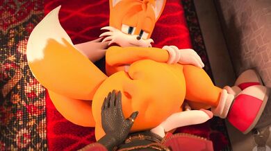 Futa Tails Banged By His Own Creation