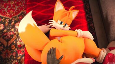 Futa Tails Banged By His Own Creation