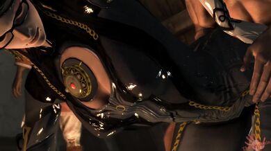 Busty bitch Alia Bayonetta gets her freak on!