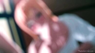 Theo-B-otch Banged in Her Mouth and Vag by Huge BBC, Then Swallows Load (PMV/HMV)