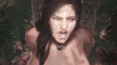 Yennefer and Nekker's Jizz-Fueled Orgy: Big Tits, Intro to Zombie Sex!